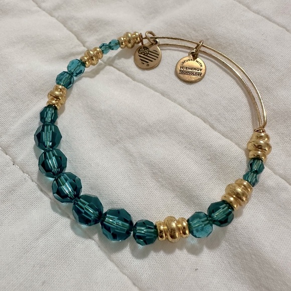 Elegant Black and Blue Beaded Bracelets SET OF 3 - Picture 4 of 5